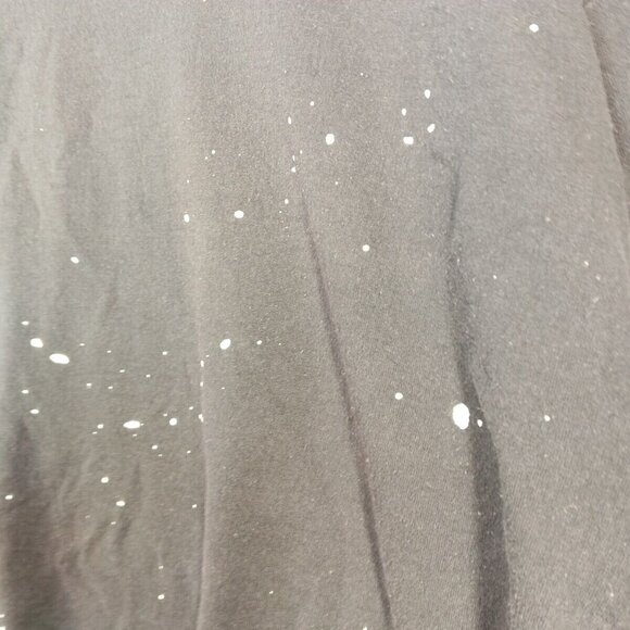 Gildan Sweatshirt Men Size XL Athleisure Crew neck Pullover Black and White - Picture 7 of 14